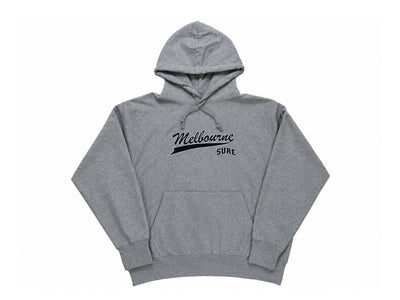 Sure - Champion Reverse Weave City Hooded Fleece - Oxford Grey / Black