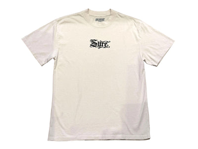 Sure - Rex Heavyweight T-Shirt - Faded Bone / Black