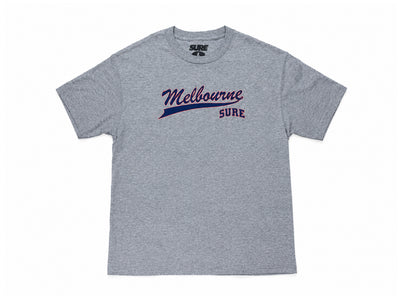 Sure - City T-Shirt - Heather Grey / Navy