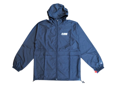 Champion Banner Racing Hooded Anorak - Black / White