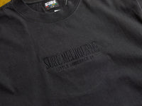 Little Lonsdale St. Heavyweight Embroidered Long-Sleeve - Faded Black