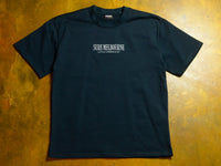 Little Lonsdale St. Heavyweight Embroidered T-Shirt - Pine Green / Grey