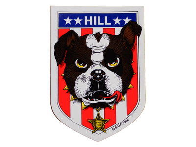 Frankie Hill Bulldog Sticker