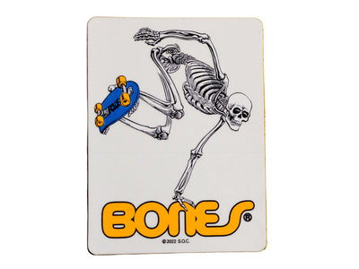 Skate Skeleton Sticker