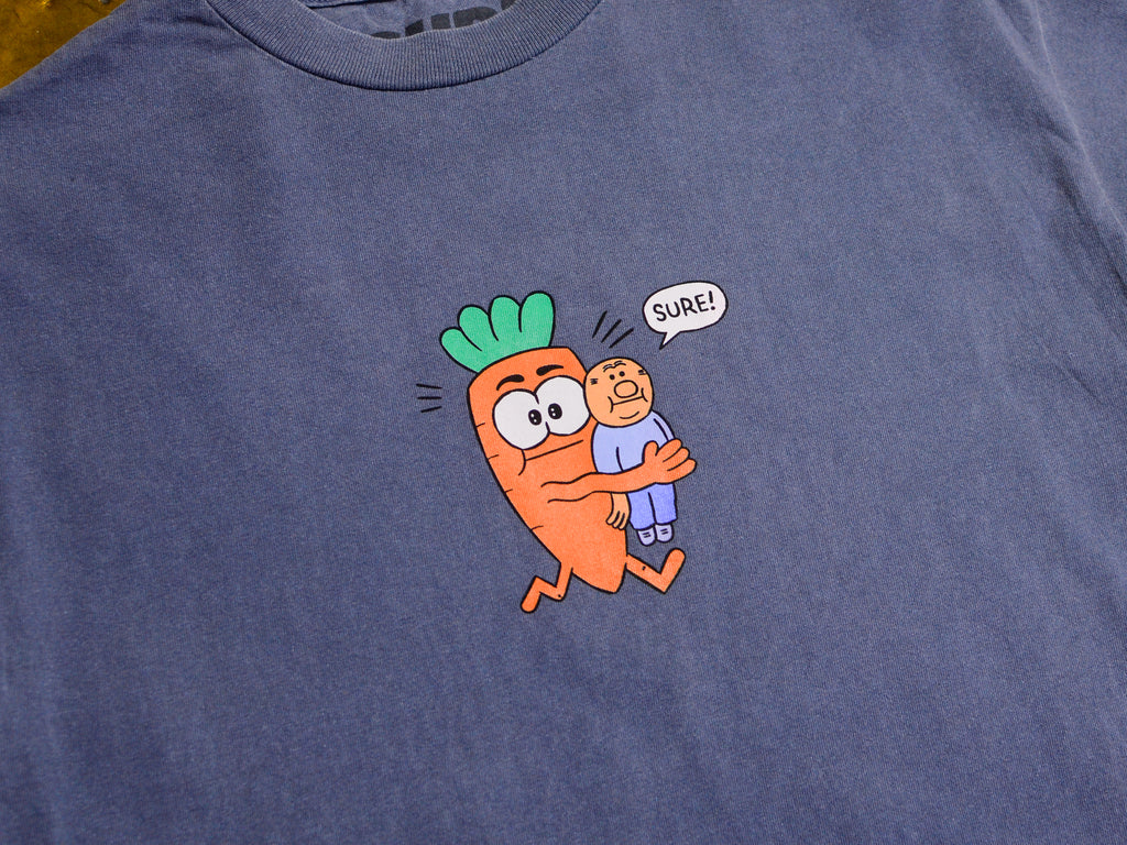 Carrot Carry T-Shirt - Faded Navy