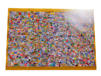 Sure Sticker Toss Wall Print Poster