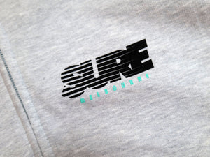 Banner Racing Zip Hood Fleece - Grey / Black