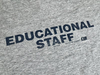Vintage Educational Staff T-Shirt - Athletic Heather
