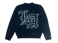 LA Knit Sweater - Black
