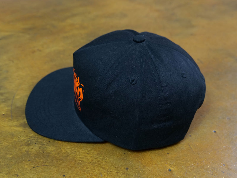 Thrasher x Antihero Pigeon Mag Snapback Cap - Black