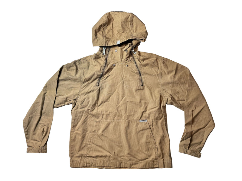 Vintage Women's Duel Zip Canvas Ripstop Jacket - Tan