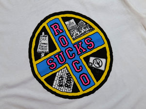 Rocco Sucks T-Shirt - White