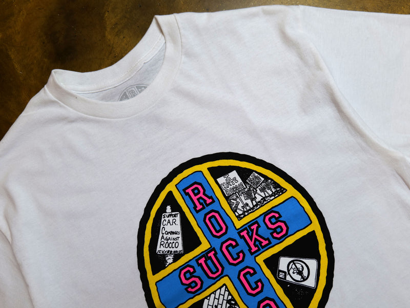 Rocco Sucks T-Shirt - White