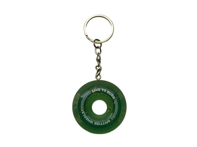 Spitfire - Sapphire Wheel Keychain - Green