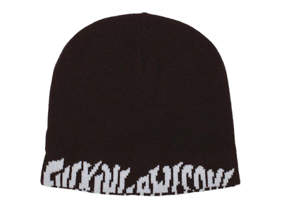 F.A. - Reversible Skully Beanie - White / Black