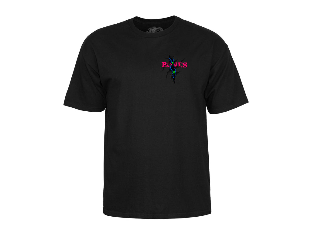 Shred Blacklight T-Shirt - Black