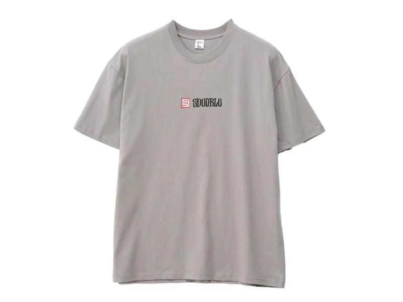 S Cube Mid Block T-Shirt - Stone