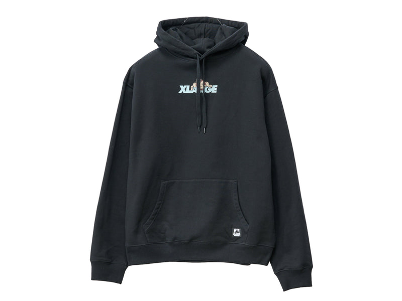 Keith Hooded Fleece - Black