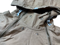 Vintage Women's Duel Zip Canvas Ripstop Jacket - Tan