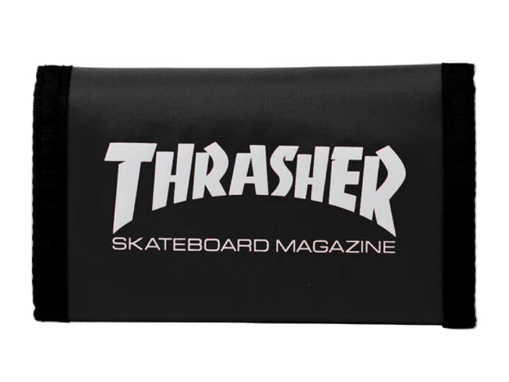 Skate Mag Velcro Wallet - Black