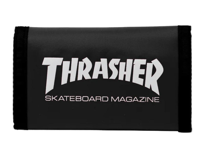 Skate Mag Velcro Wallet - Black