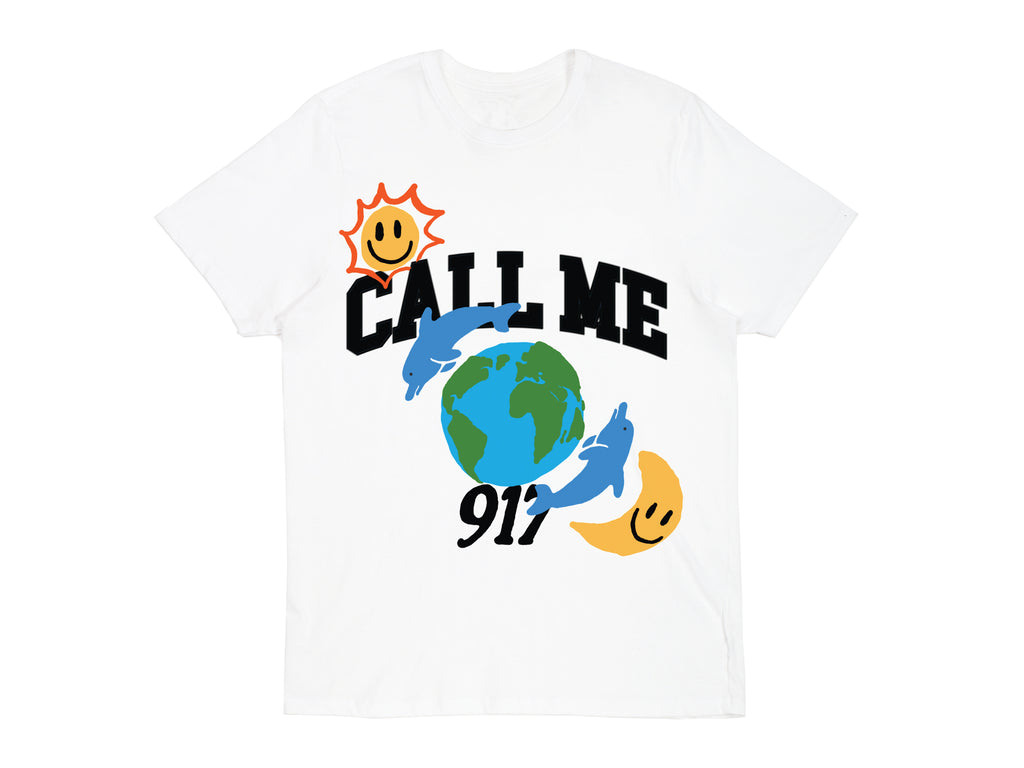 Call Me World T-Shirt - White