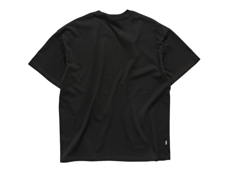 S Cube Mid Block T-Shirt - Black