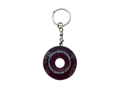 Spitfire - Sapphire Wheel Keychain - Purple