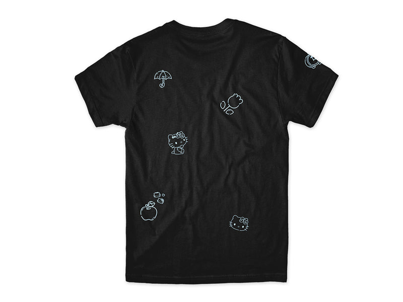 Hello Kitty x Girl All Over T-Shirt - Black