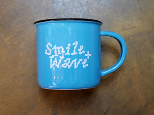 Sun Ceramic Mug - Blue