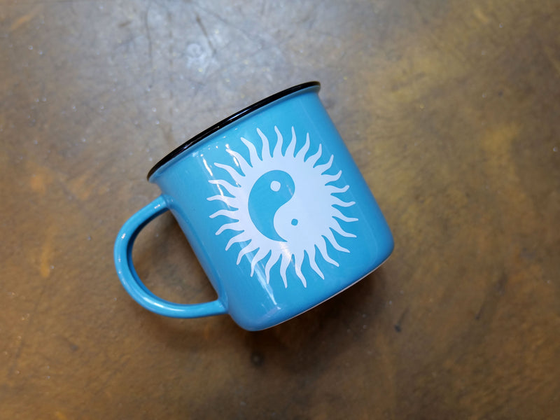 Sun Ceramic Mug - Blue