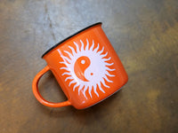 Sun Ceramic Mug - Orange