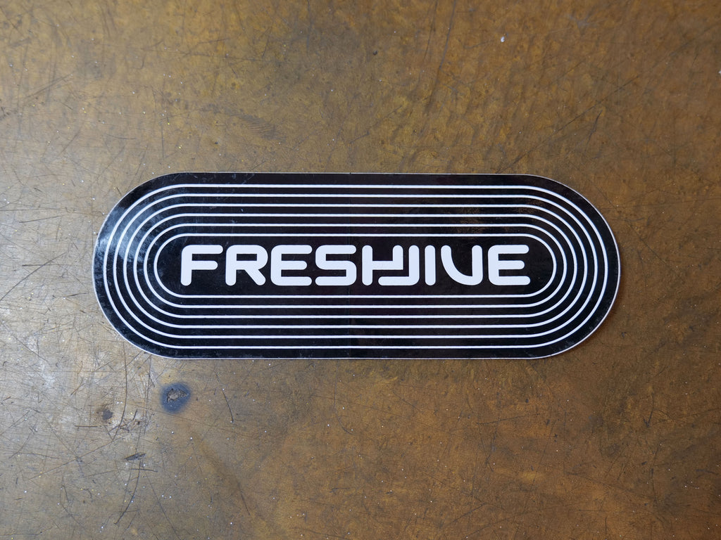 Fresh Jive Sticker - Black