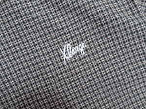 Oxford Script Short Sleeve Shirt - Black