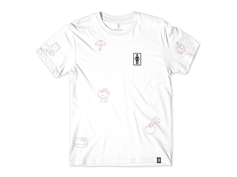 Hello Kitty x Girl All Over T-Shirt - White