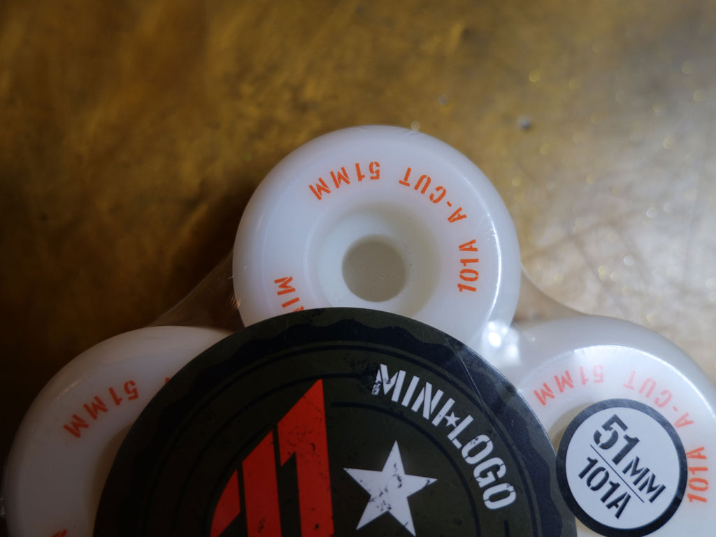 Mini Logo Wheels - A Cut "2" 51mm 101A