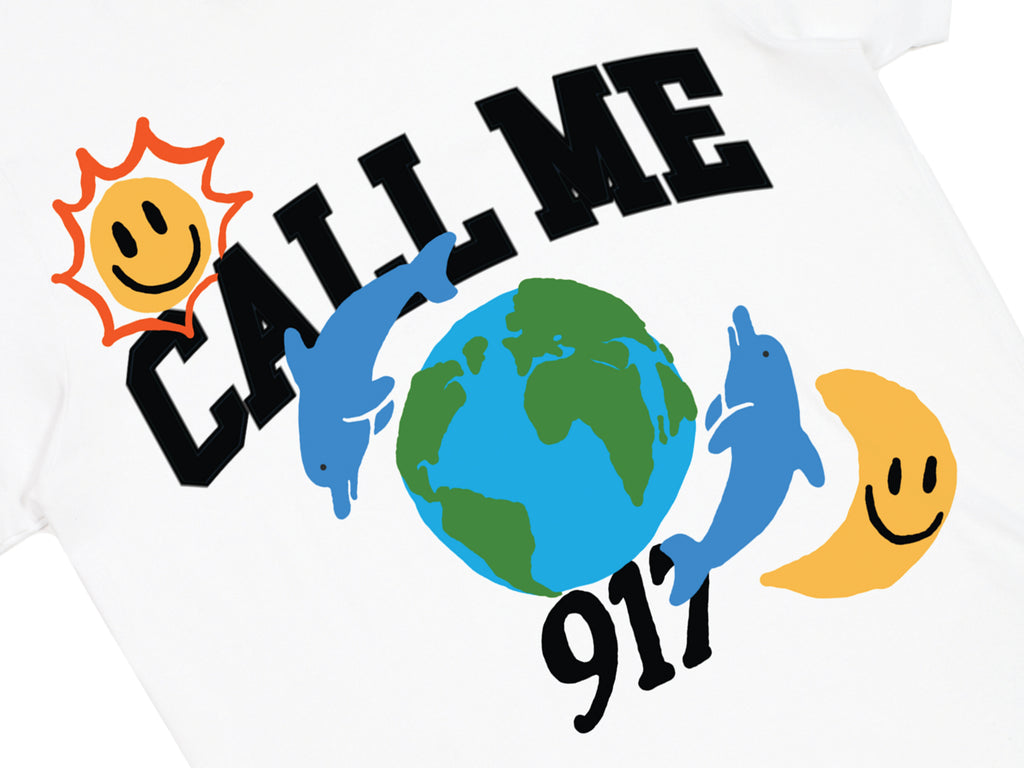 Call Me World T-Shirt - White