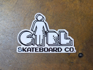 Pac-Man x Girl Skateboard Co Sticker