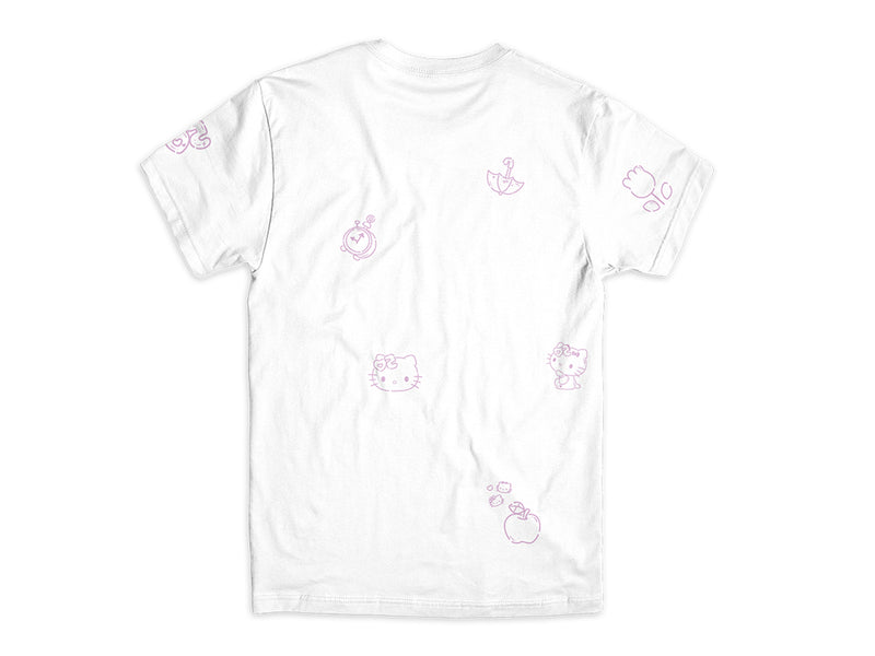 Hello Kitty x Girl All Over T-Shirt - White