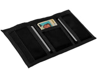 Skate Mag Velcro Wallet - Black