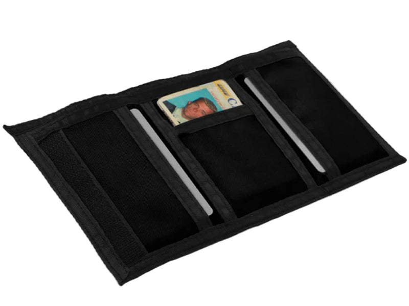 Skate Mag Velcro Wallet - Black