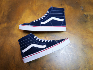 Vans Sk8-Hi Tri-Tone - Blue / Red / Yellow / White