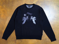 Song Intarsia Sweater - Black