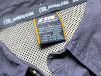 Vintage Performance Half Button Short Sleeve Shirt - Navy