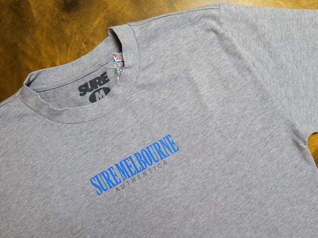 Little Lonsdale St. Heavyweight T-Shirt - Athletic Heather / Blue