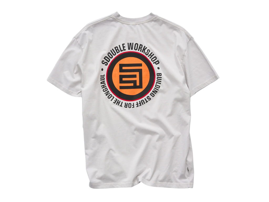 Workshop Dot T-Shirt - Pigment Silver