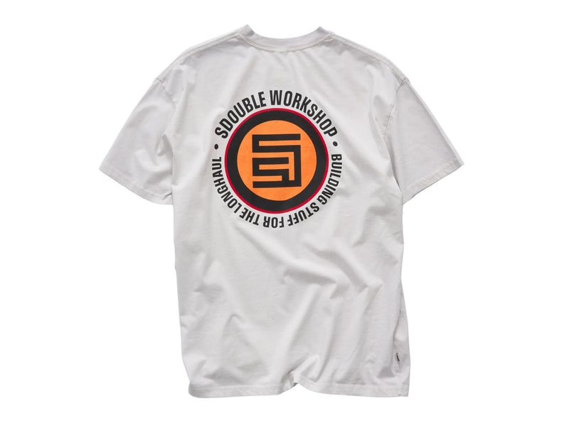 Workshop Dot T-Shirt - Pigment Silver