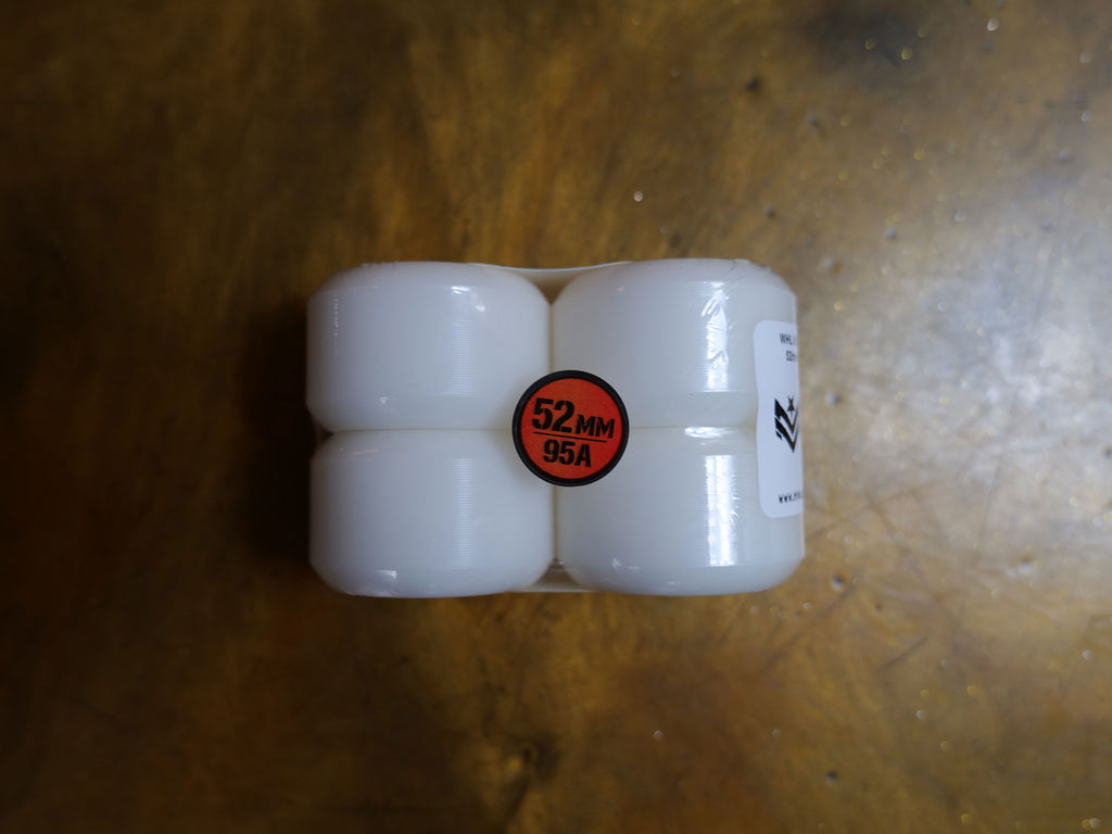 Mini Logo Wheels - White Hybrid A Cut "2" 52mm 95A