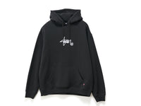 Small Stock Hooded Fleece - Black