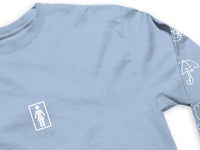 Hello Kitty x Girl Long Sleeve T-Shirt - Powder Blue